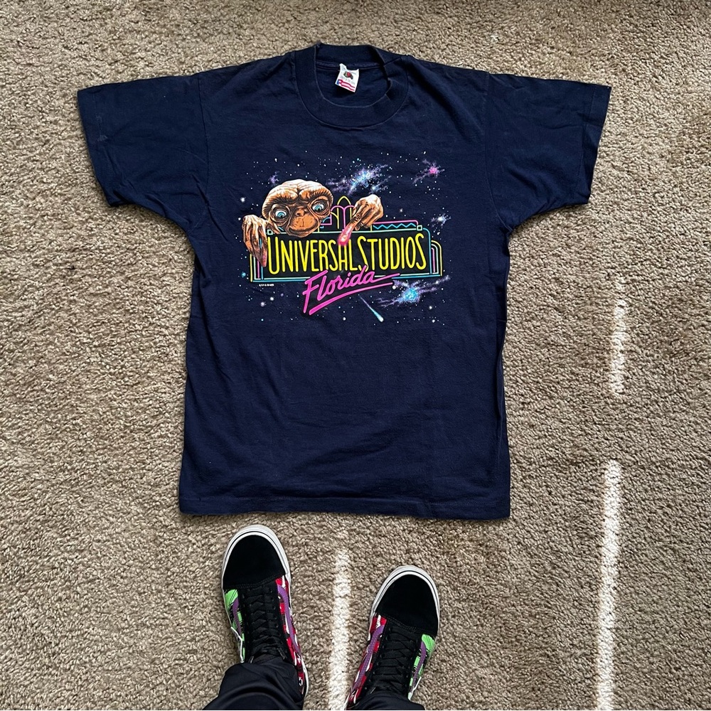 Vintage 90’s ET Universal Studios Florida Single Stitch Tee (Double Sided)